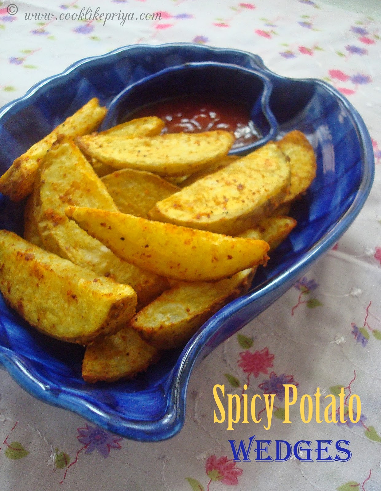 How Long To Bake Potato Wedges
 Cook like Priya Baked Potato Wedges