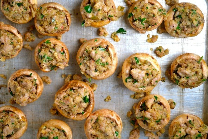 How Long To Bake Stuffed Mushrooms
 Italian Stuffed Mushrooms Thanksgiving Appetizer Stuck