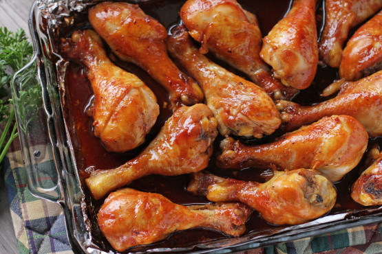 How Long To Cook Chicken Legs
 Recipe Caramelized Baked Chicken Legs Wings
