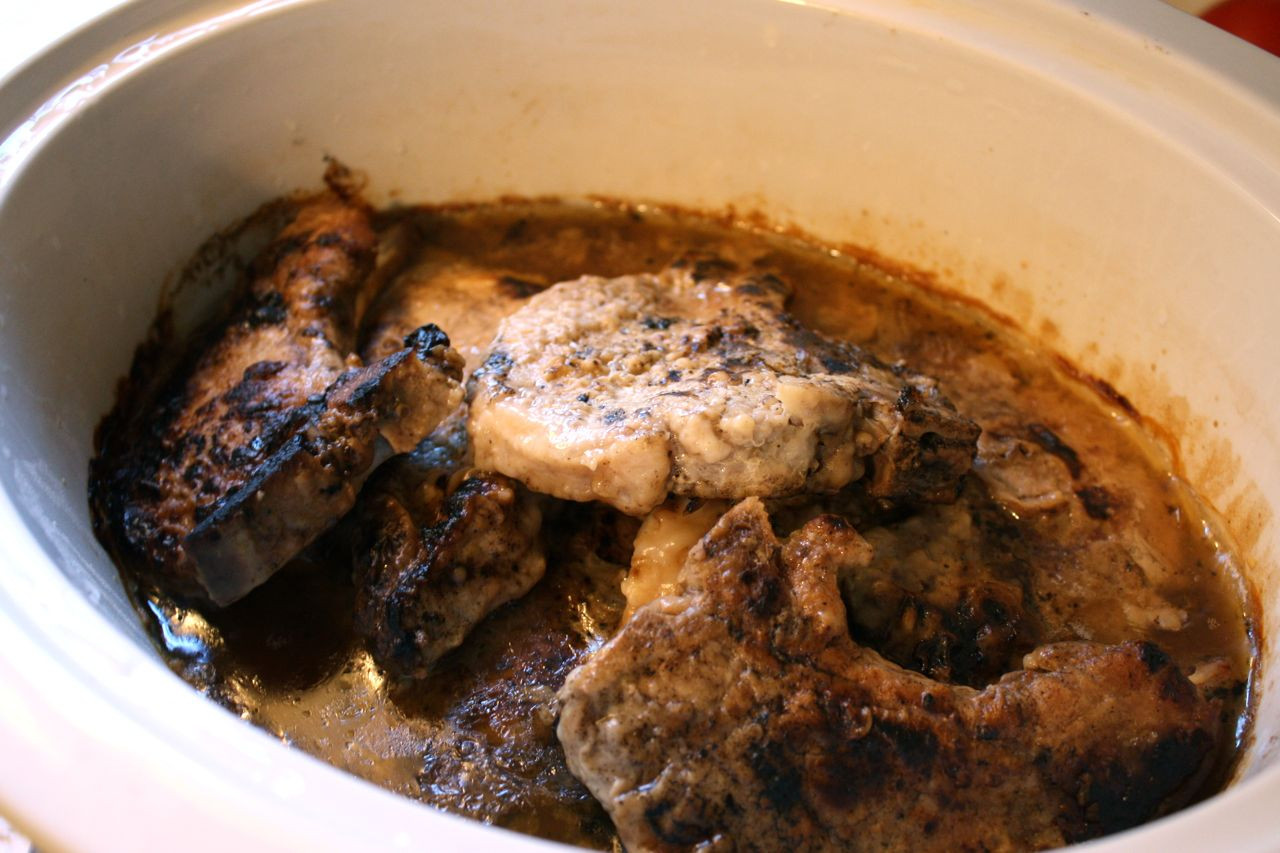 How Long To Cook Pork Chops In Crock Pot
 Food on Fridays Slow Cooker Pork Chops Ann Kroeker