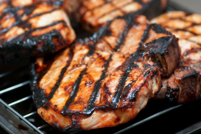 How Long To Cook Pork Chops On Grill
 Grilled Pork Chop Recipe with Chipotle Lime Sauce Eating