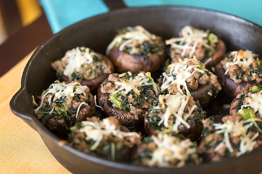How Long To Cook Stuffed Mushrooms
 Easy Stuffed Mushrooms with Sausage • Low Carb with Jennifer