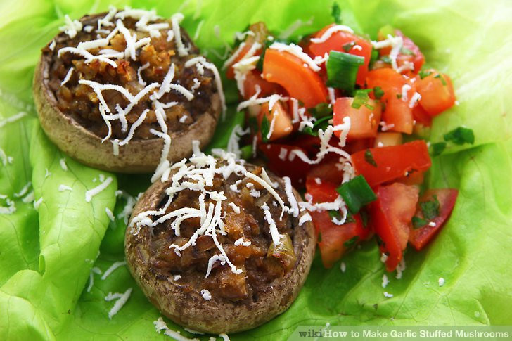 How Long To Cook Stuffed Mushrooms
 How to Make Garlic Stuffed Mushrooms with wikiHow