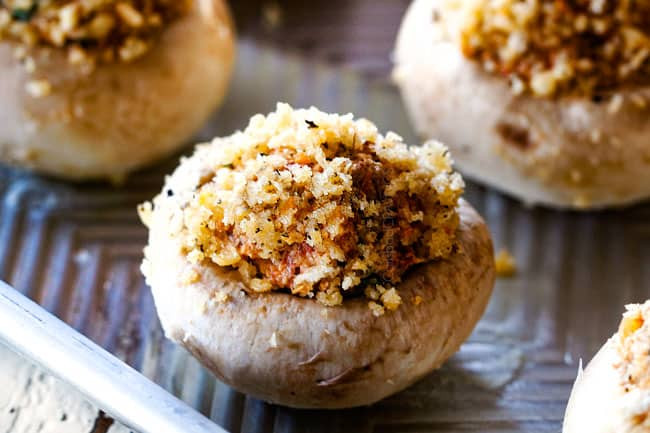 How Long To Cook Stuffed Mushrooms
 Sausage Stuffed Mushrooms with Sun Dried Tomatoes