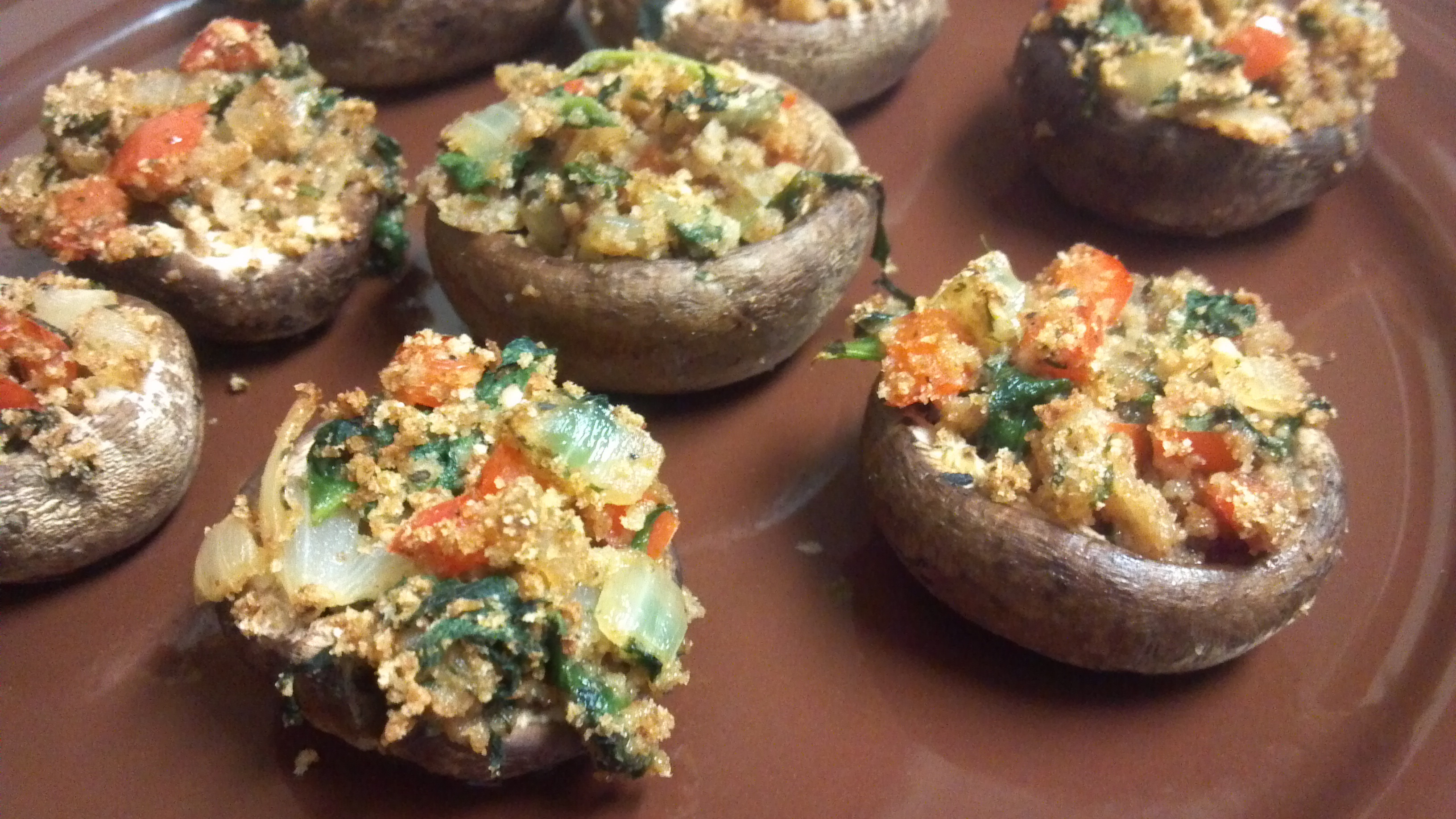 How Long To Cook Stuffed Mushrooms
 Veggie Stuffed Mushrooms Clean Eating Veggie Girl