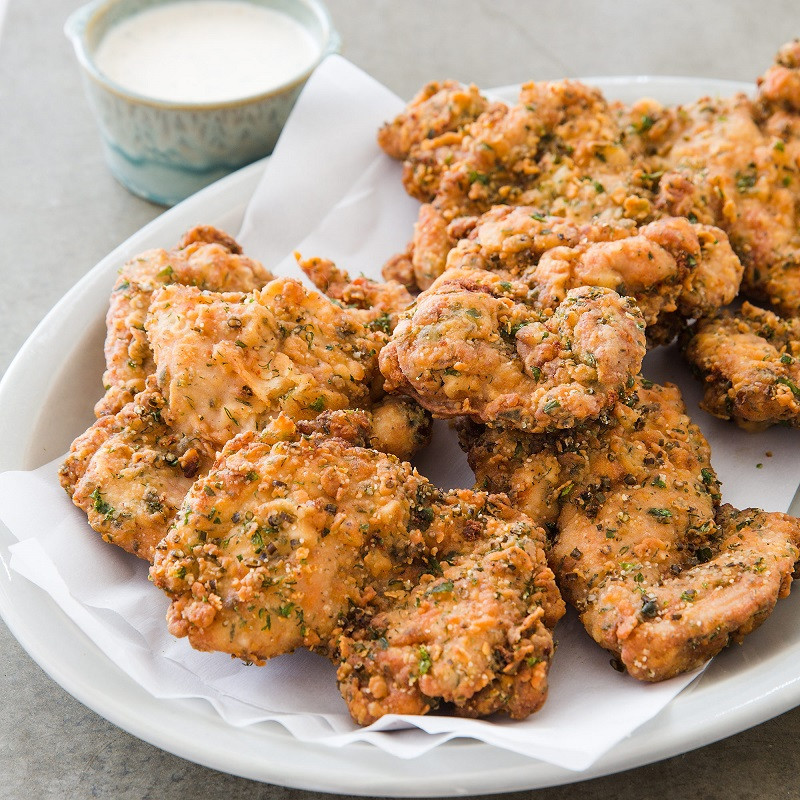 How Long To Deep Fry Chicken Thighs
 Weekend Recipe Ranch Fried Chicken