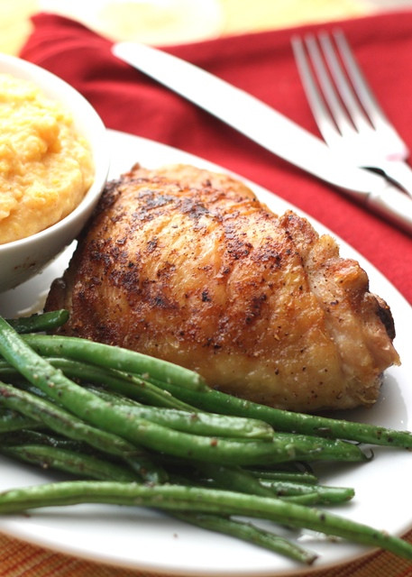 How Long To Deep Fry Chicken Thighs
 Barefeet In The Kitchen Perfect Pan Fried Chicken Thighs