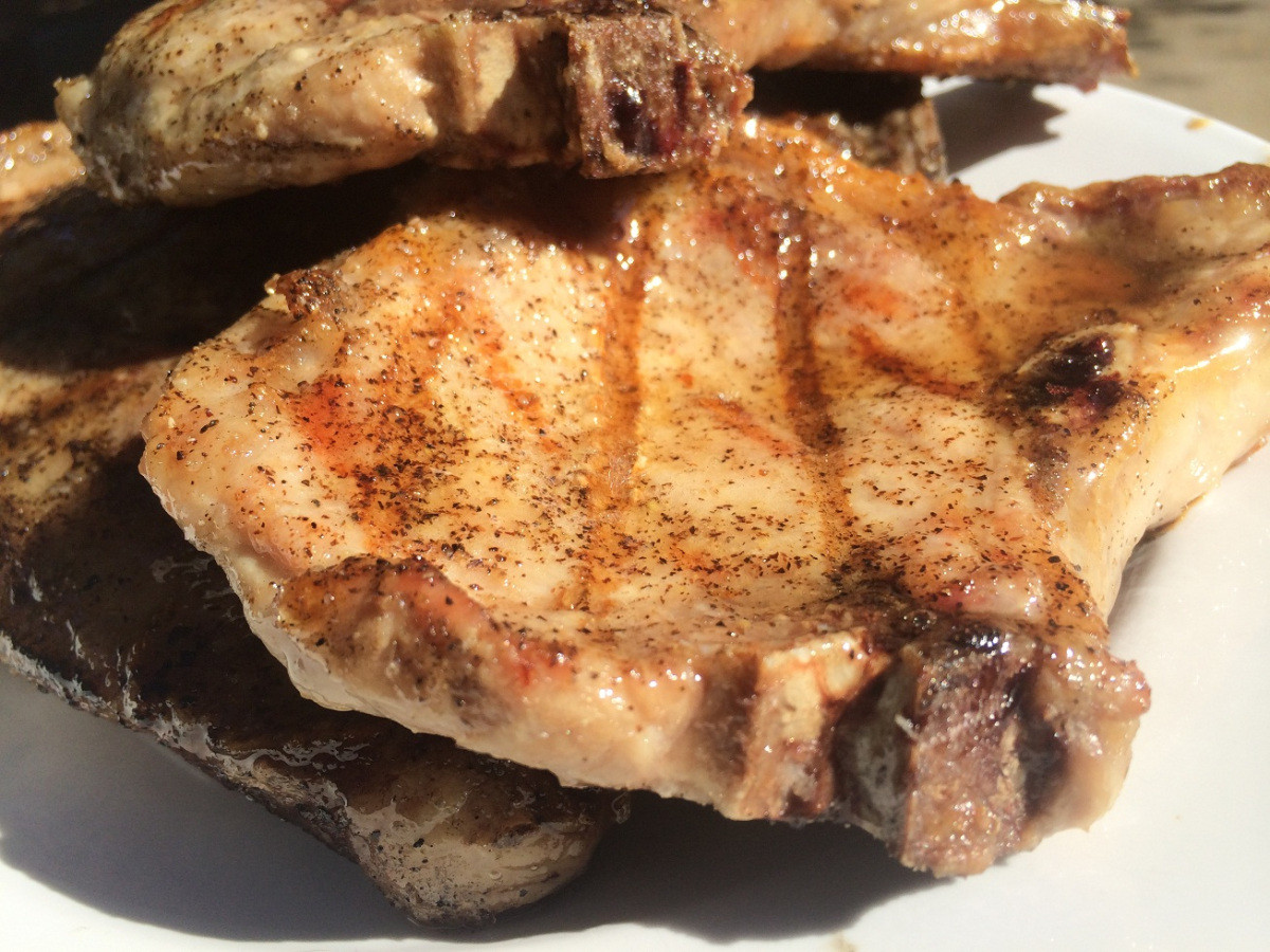 How Long To Grill Bone In Pork Chops
 Celebration Pork Chops