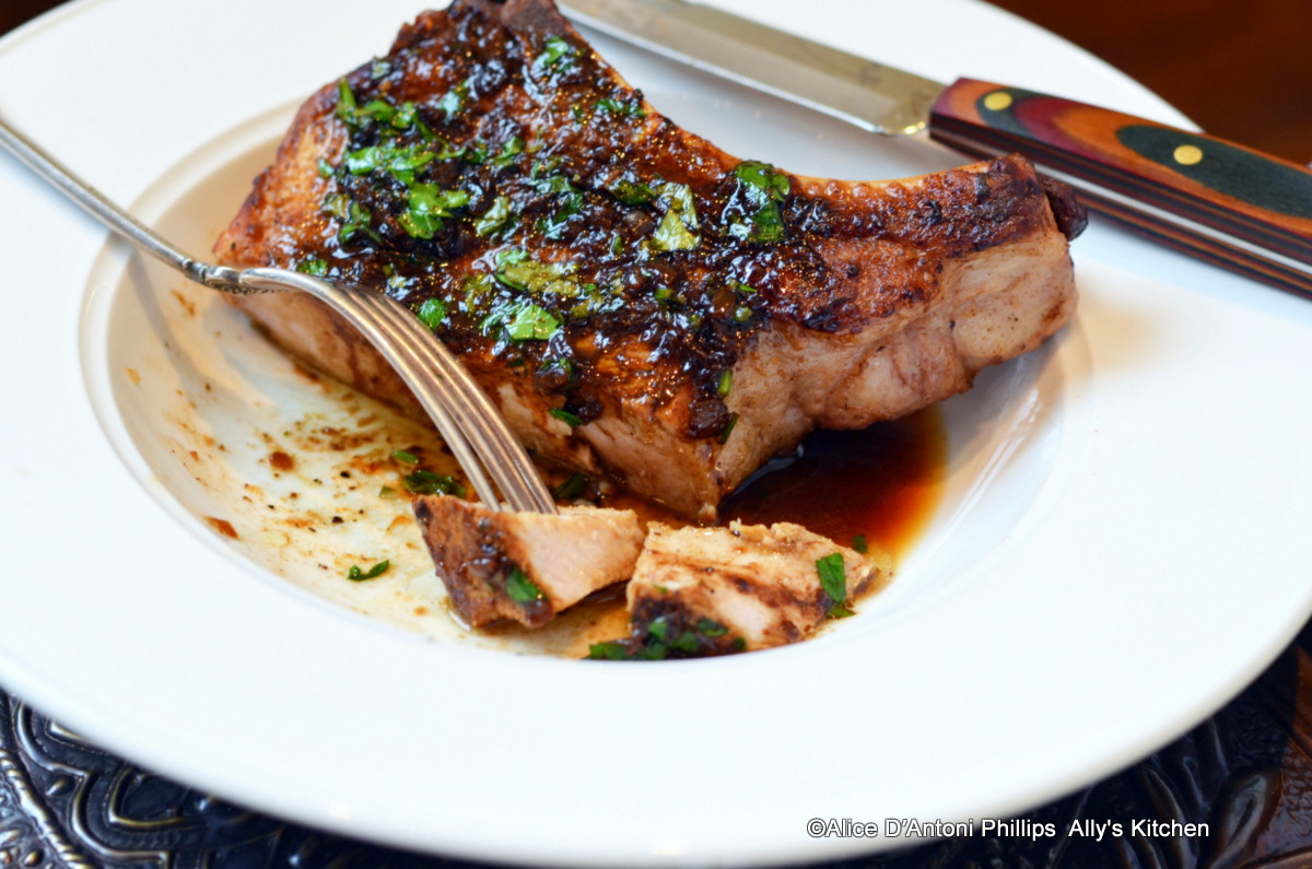 How Long To Grill Bone In Pork Chops
 pork chop & beurre blanc sauce pork recipes ally s kitchen