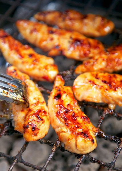 How Long To Grill Chicken Tenders
 4 Ingre nt Chili Pineapple Grilled Chicken Tenders