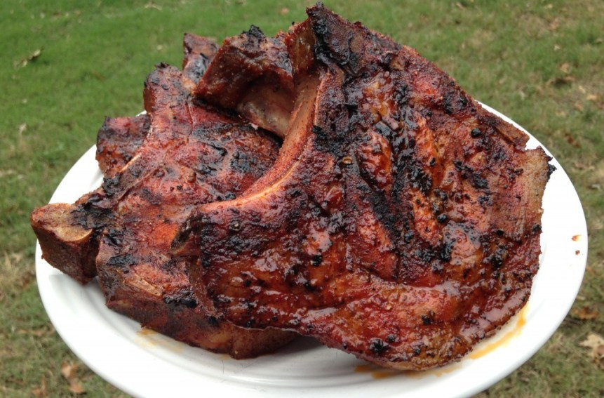 How Long To Grill Thick Pork Chops On Gas Grill
 Smoked Pork Chops