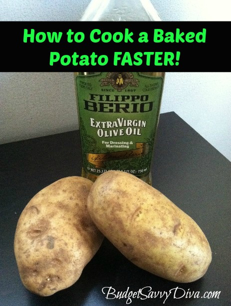 How Long To Microwave A Baked Potato
 How to Cook a Baked Potato Faster