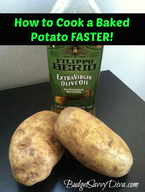 How Long To Microwave Baked Potato
 How to Cook a Baked Potato Faster