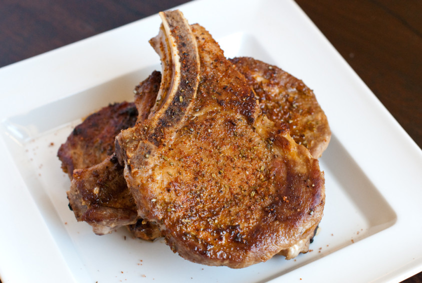 How Long To Pan Fry Pork Chops
 Back To Organic – Rosemary Cumin Rubbed Pork Chops