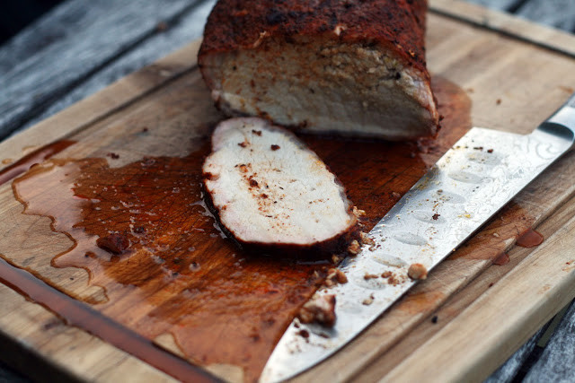 How Long To Smoke A 5Lb Pork Loin
 Recipes by Rachel Rappaport Spice Encrusted Smoked Pork Loin