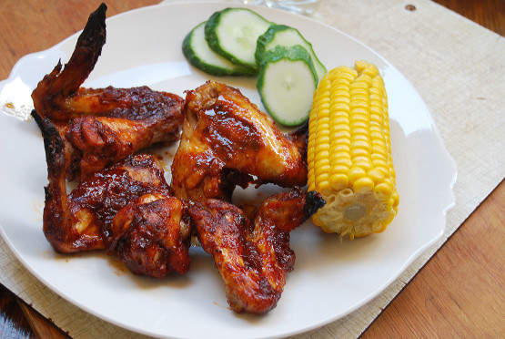 How Many Calories In Chicken Wings
 grilled chicken wings calories