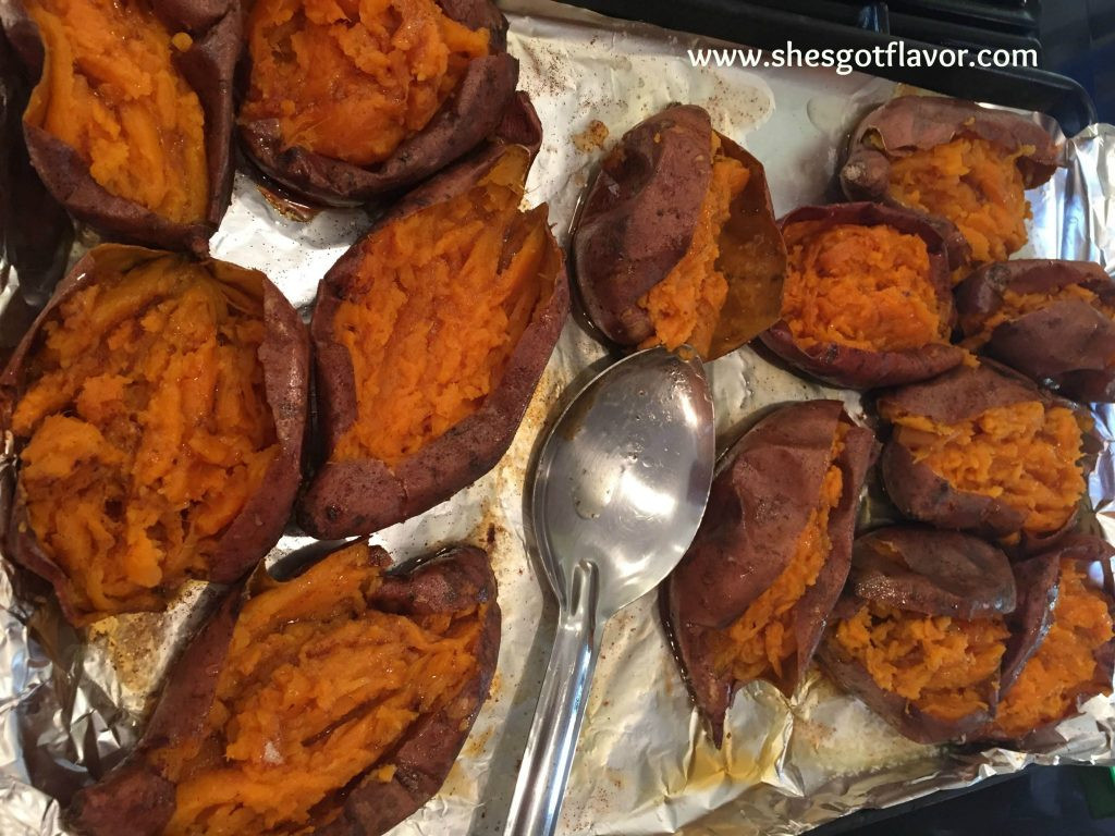 How Many Carbs In A Baked Potato
 She s Got Flavor Good Carb Baked Sweet Potato Planning