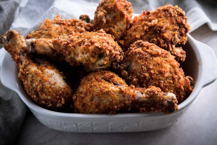How Many Carbs In Fried Chicken
 Keto Fried Chicken Recipe Baked in Oven KETOGASM