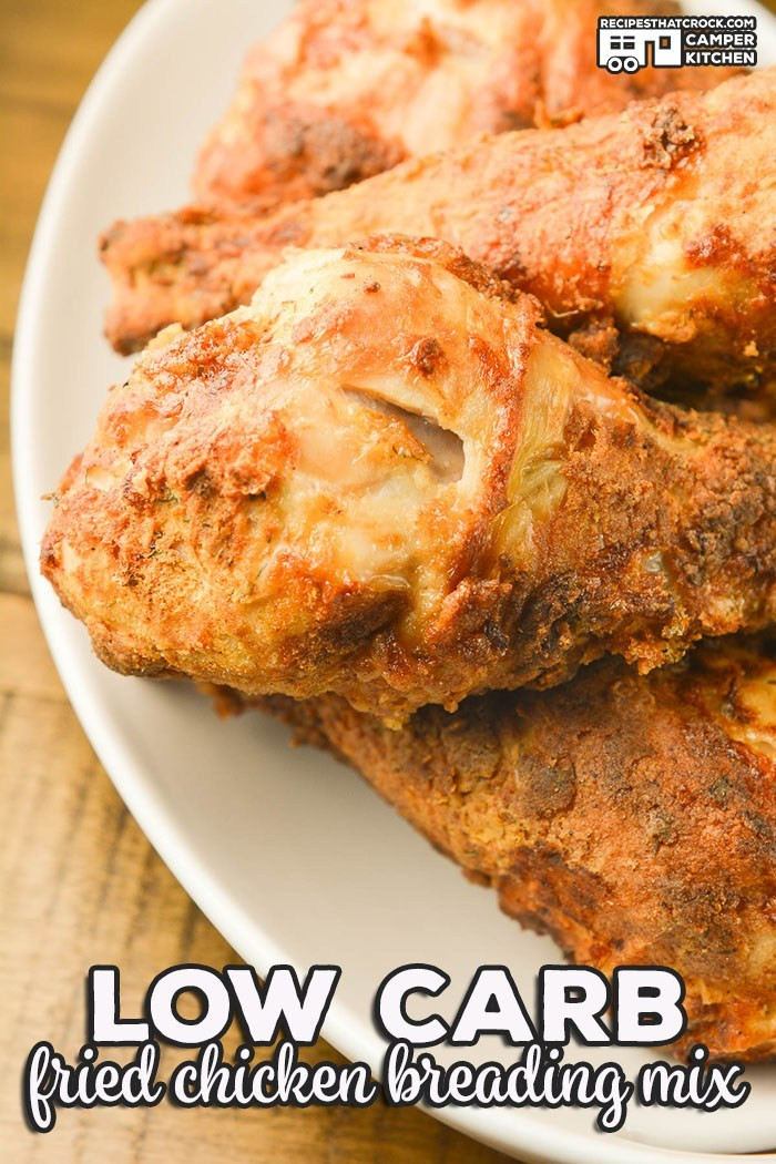 How Many Carbs In Fried Chicken
 Low Carb Fried Chicken Breading Recipe Recipes That Crock