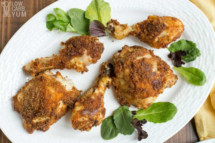 How Many Carbs In Fried Chicken
 Low Carb Keto Fried Chicken in Air Fryer or Oven