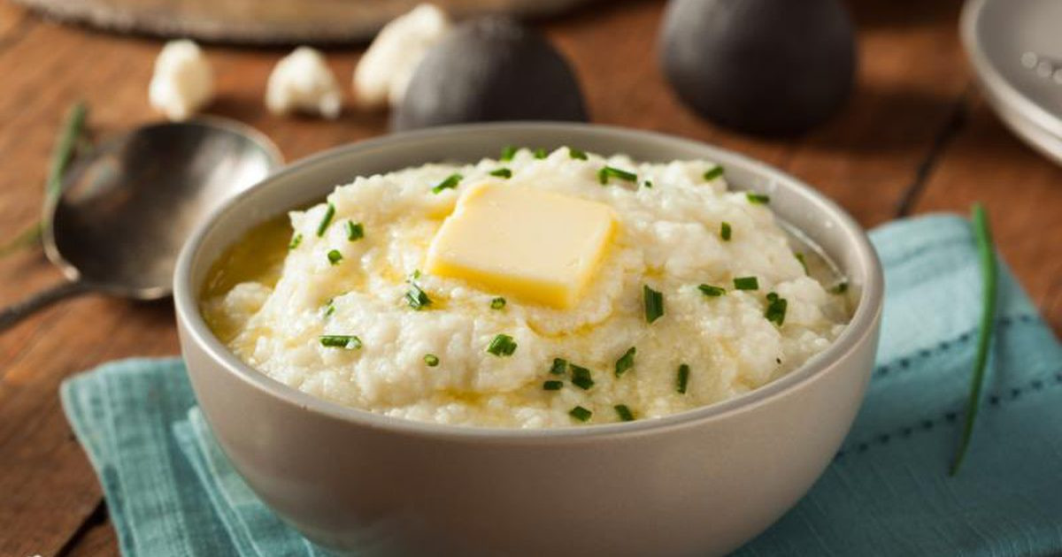 How Many Carbs In Mashed Potatoes
 The Calories in Cauliflower Mashed Potatoes
