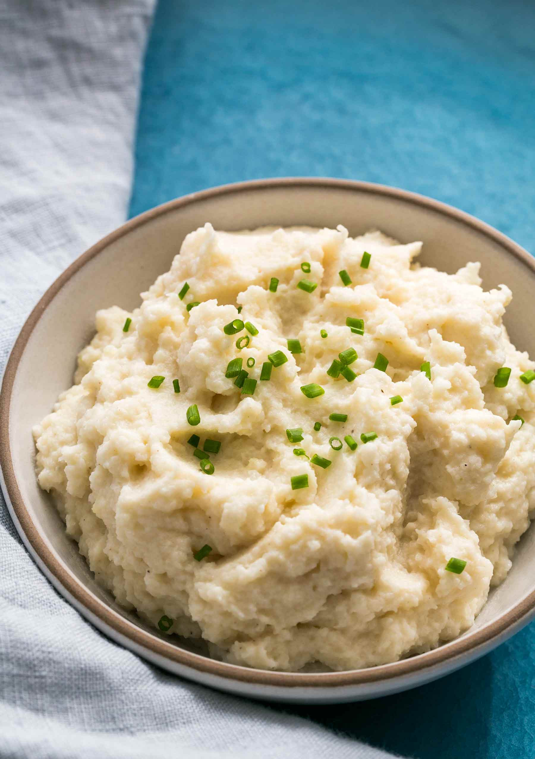 How Many Carbs In Mashed Potatoes
 low carb cauliflower mashed potatoes