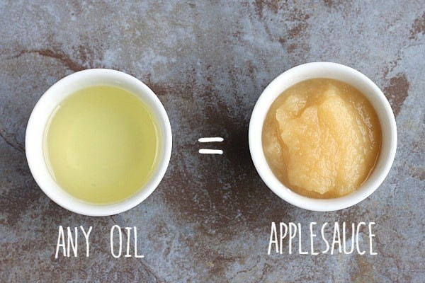 How Much Applesauce To Replace Oil
 Healthy Baking Substitutions for the New Year ⋆ Real Housemoms