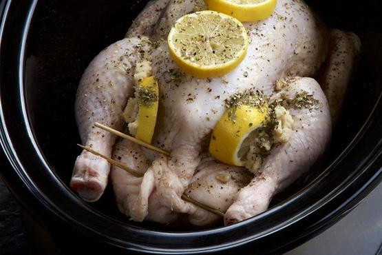How To Bake A Whole Chicken
 How to Cook a Whole Chicken in the Slow Cooker Stay at