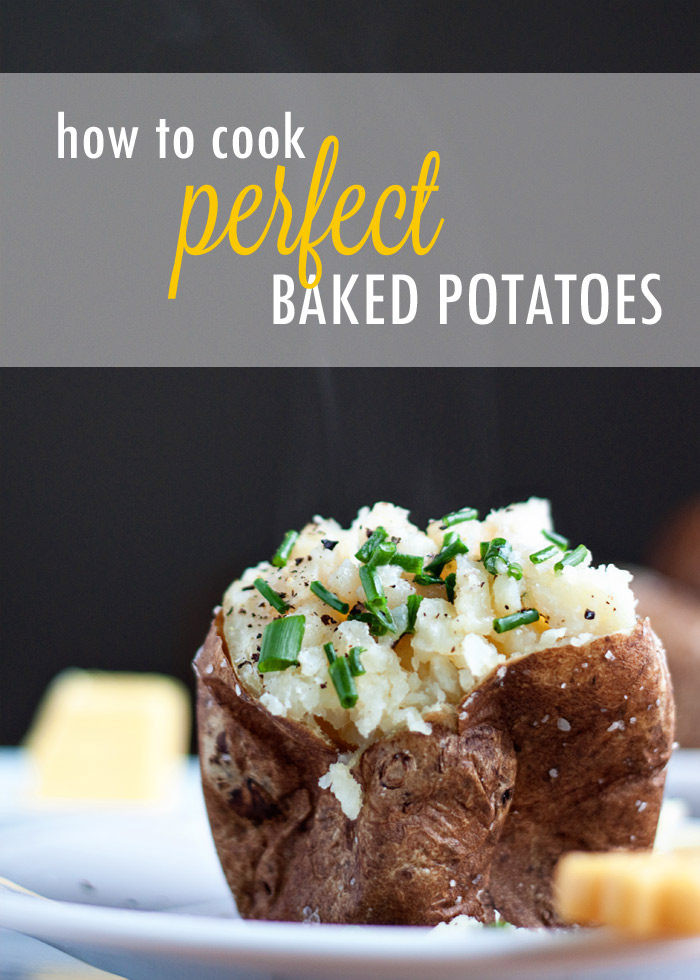 How To Bake Potato In Microwave
 How to Cook Perfect Baked Potatoes Kitchen Treaty