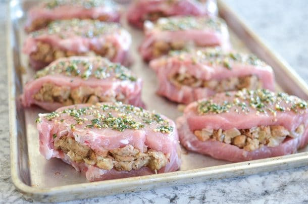 How To Bake Stuffed Pork Chops
 Baked Stuffed Pork Chops Simply Whisked