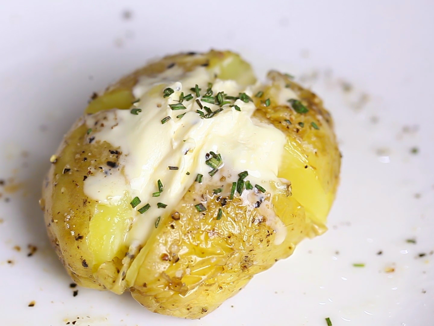 How To Baked Potato
 How to Bake a Potato in the Microwave 9 Steps with