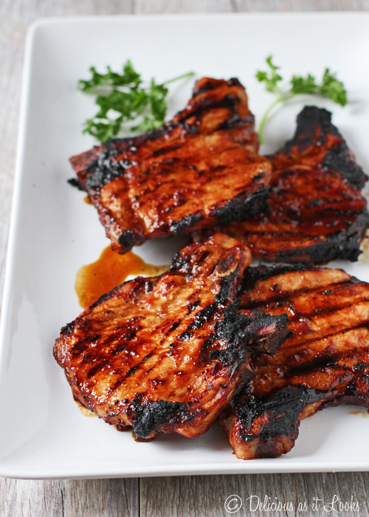 How To Bbq Pork Chops
 Delicious as it Looks Low FODMAP Balsamic BBQ Grilled