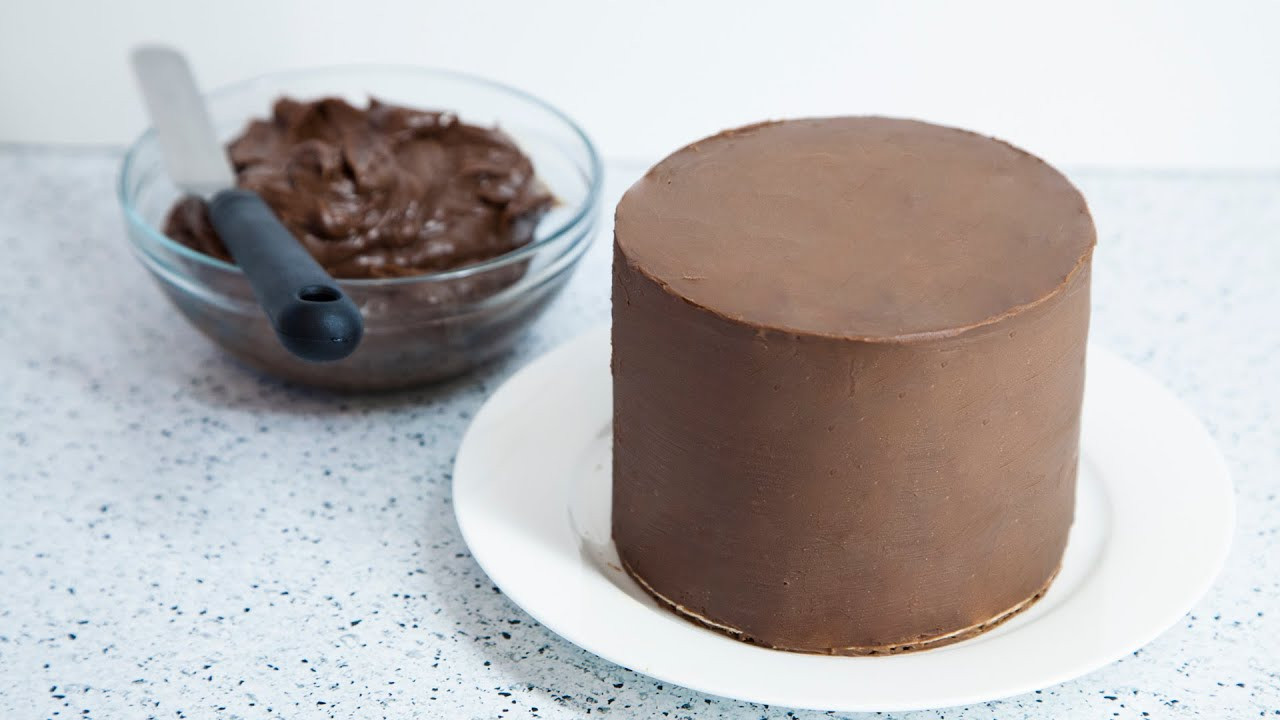 How To Cake It Chocolate Cake
 HOW TO COVER A CAKE WITH CHOCOLATE GANACHE