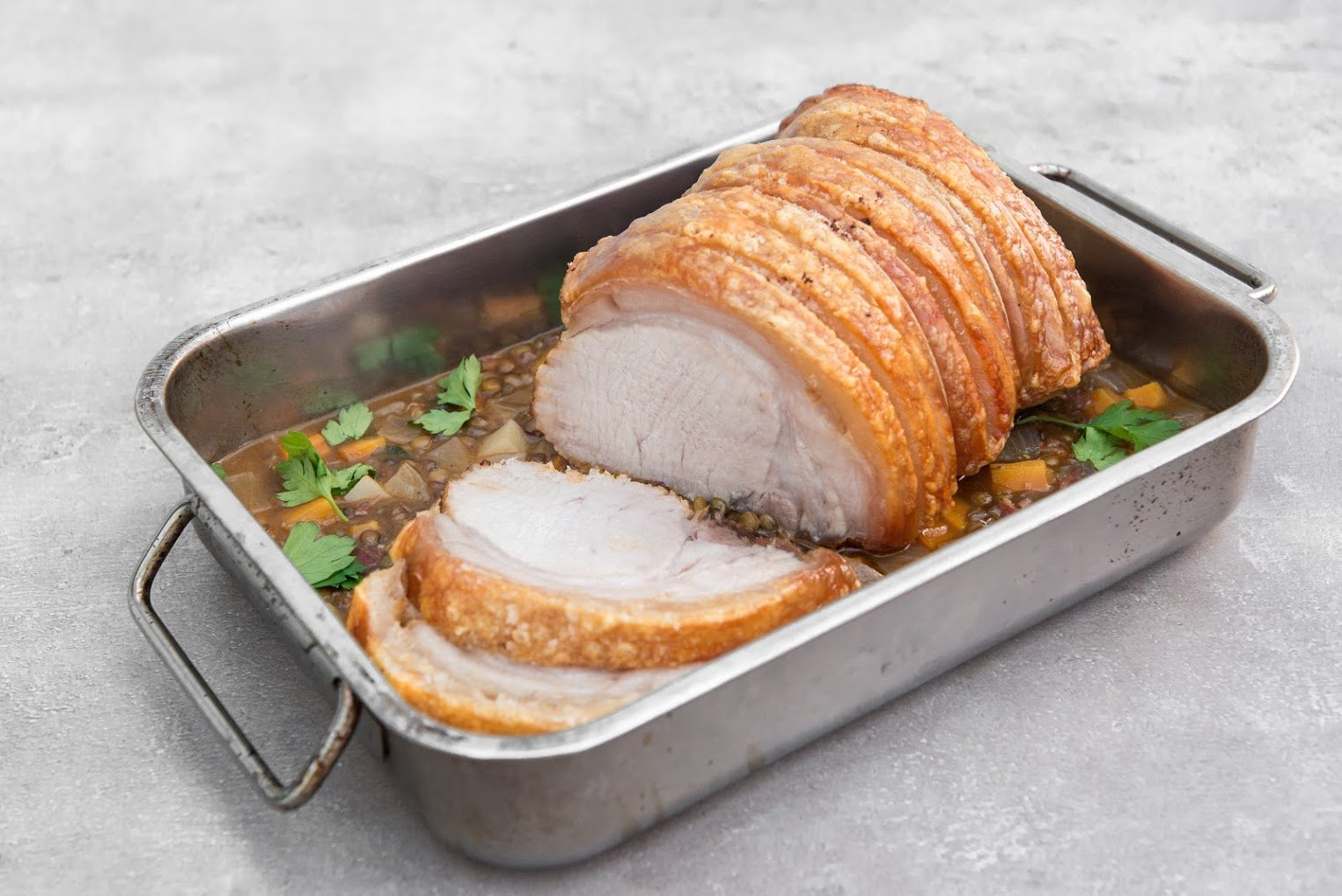 How To Cook A Pork Loin Roast
 How To Cook Roast Pork Loin with Aromatic Lentils