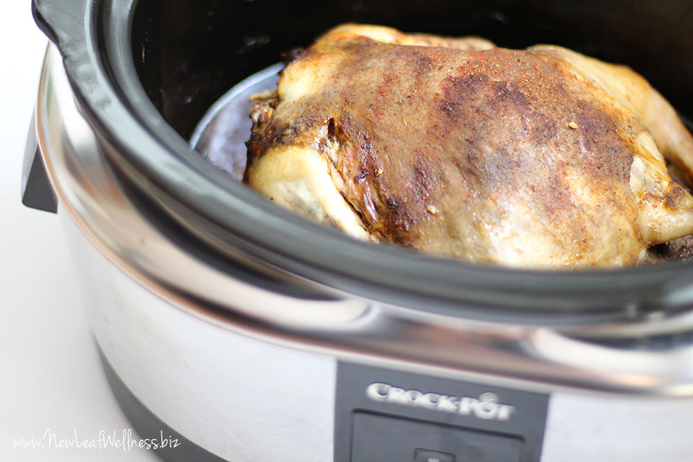 How To Cook A Whole Chicken
 How to cook a whole chicken in the crockpot – New Leaf
