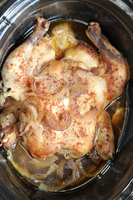 How To Cook A Whole Chicken
 How to Cook a Whole Chicken in the Slow Cooker