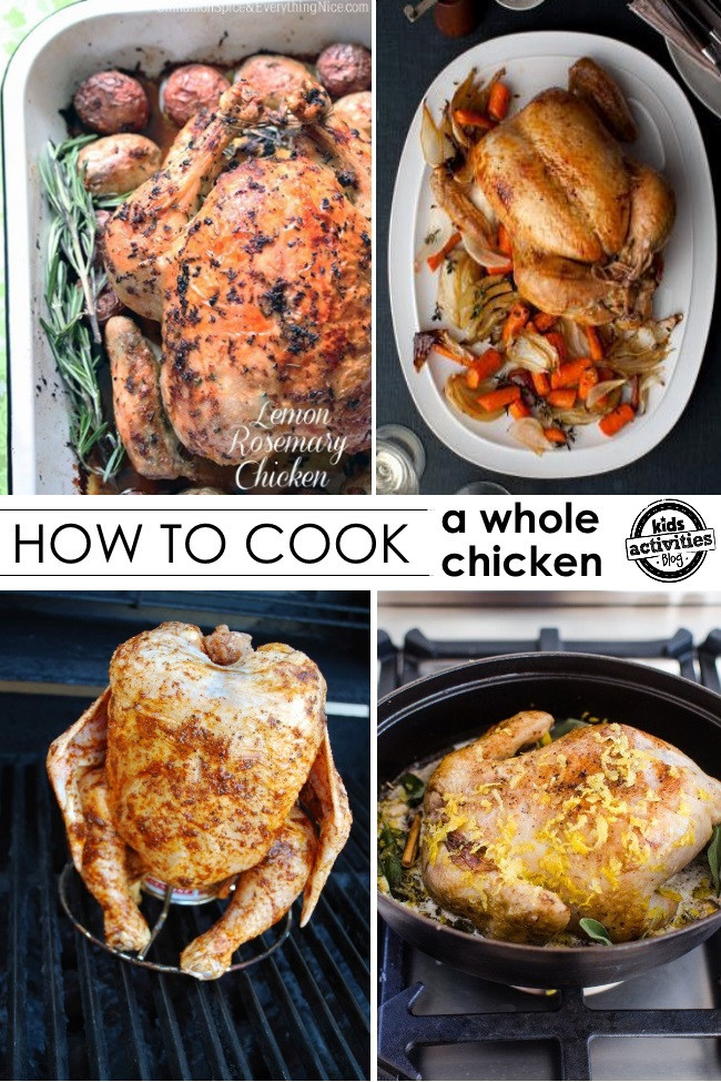 How To Cook A Whole Chicken
 50 Mouth Watering Chicken Recipes