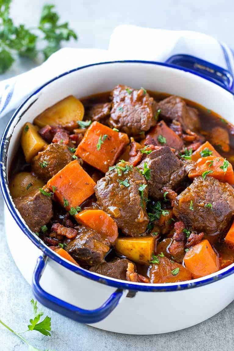 How To Cook Beef Stew
 Beef Stew with Bacon