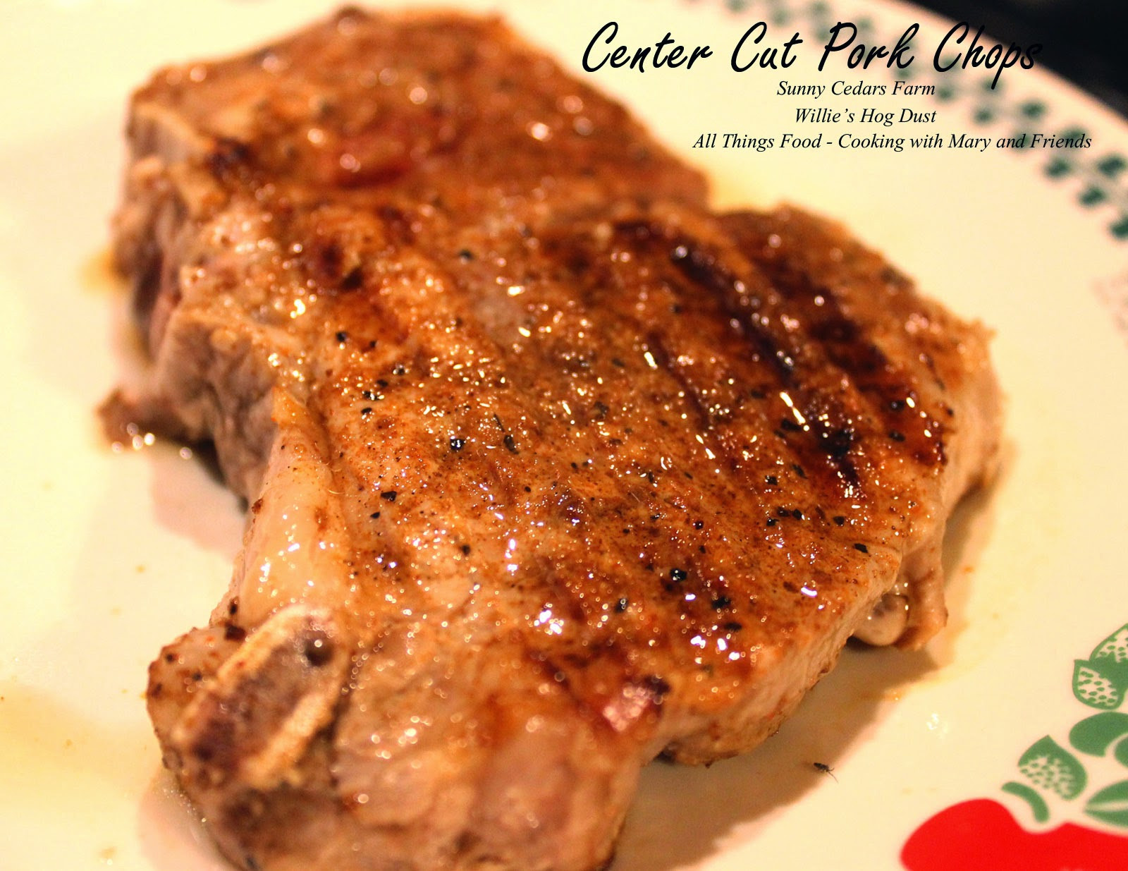 How To Cook Center Cut Pork Chops
 Cooking With Mary and Friends Grilled Center Cut Pork Chops