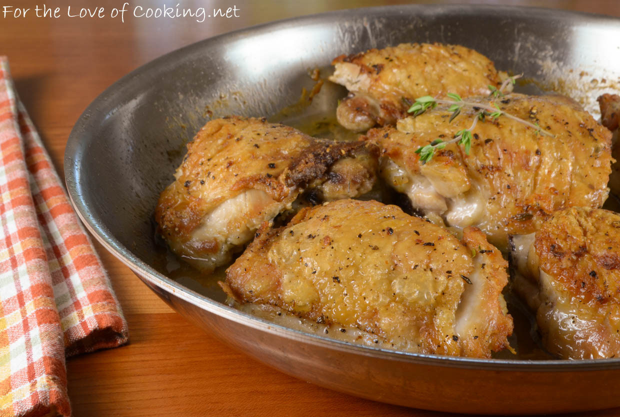 How To Cook Chicken Thighs In A Pan
 Pan Roasted Chicken Thighs