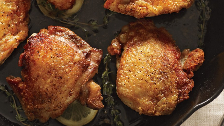 How To Cook Chicken Thighs In Oven
 Perfect Cast Iron Skillet Chicken Thighs Recipe