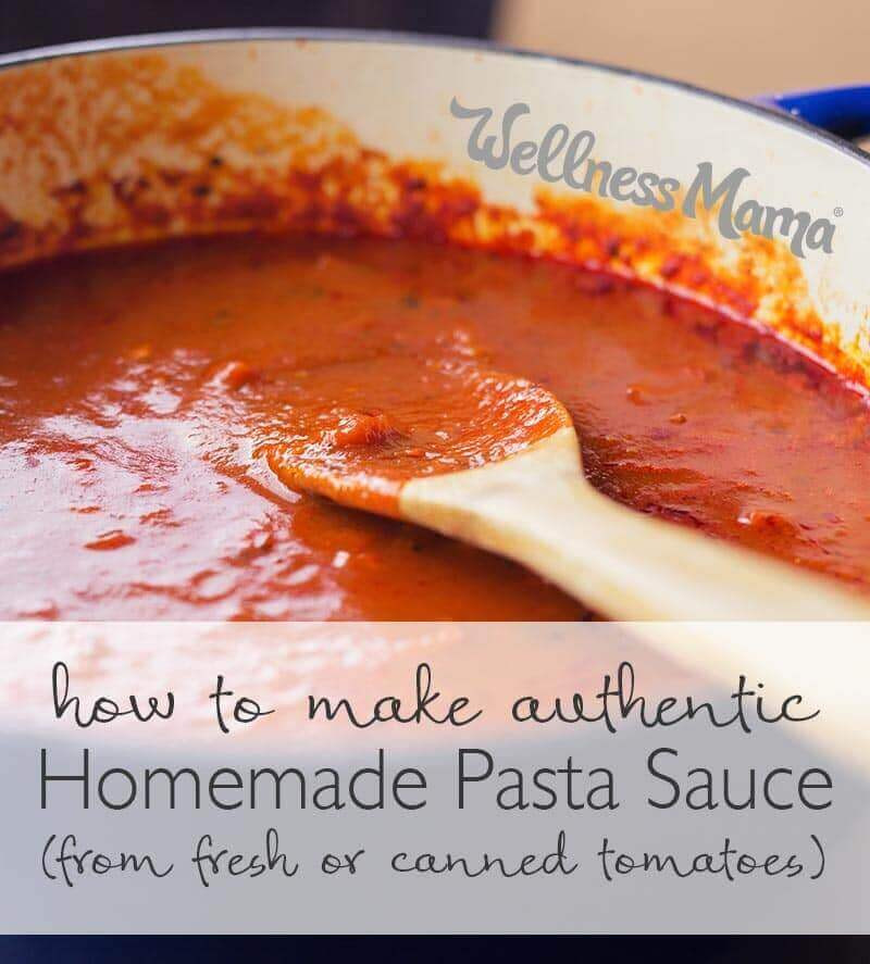 How To Cook Pasta Sauces
 Authentic Homemade Pasta Sauce Fresh or Canned Tomatoes