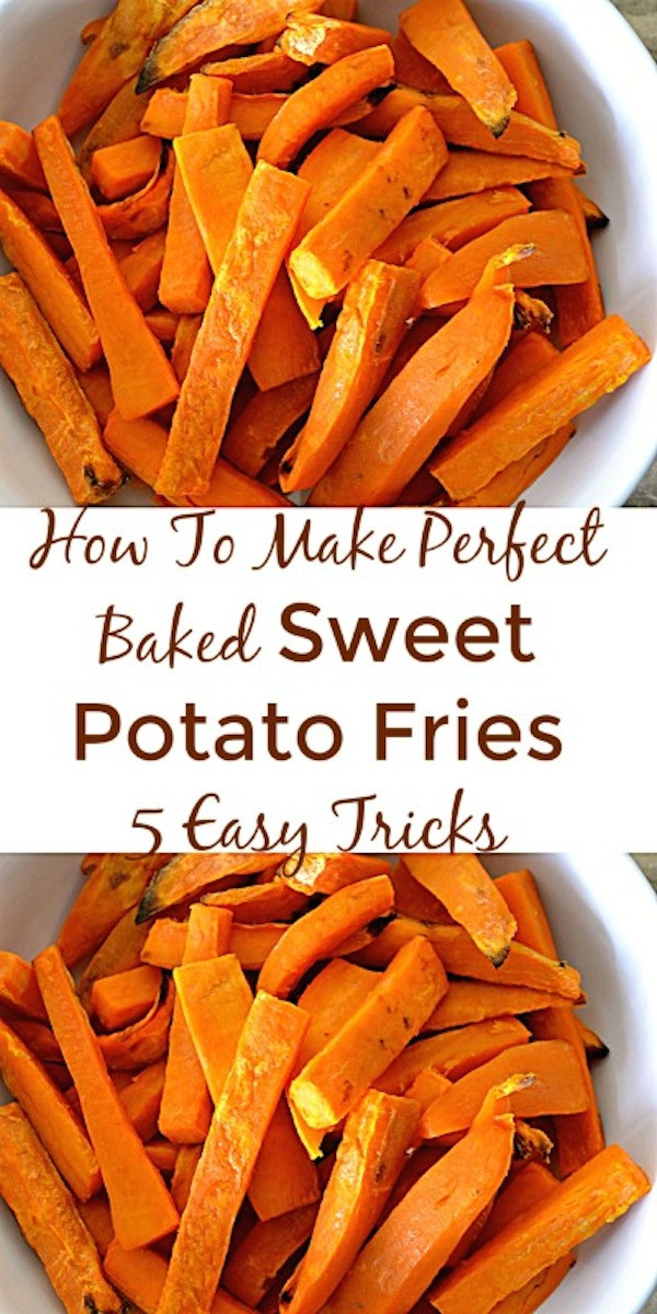 How To Cook Sweet Potato Fries
 How To Make Perfect Baked Sweet Potato Fries