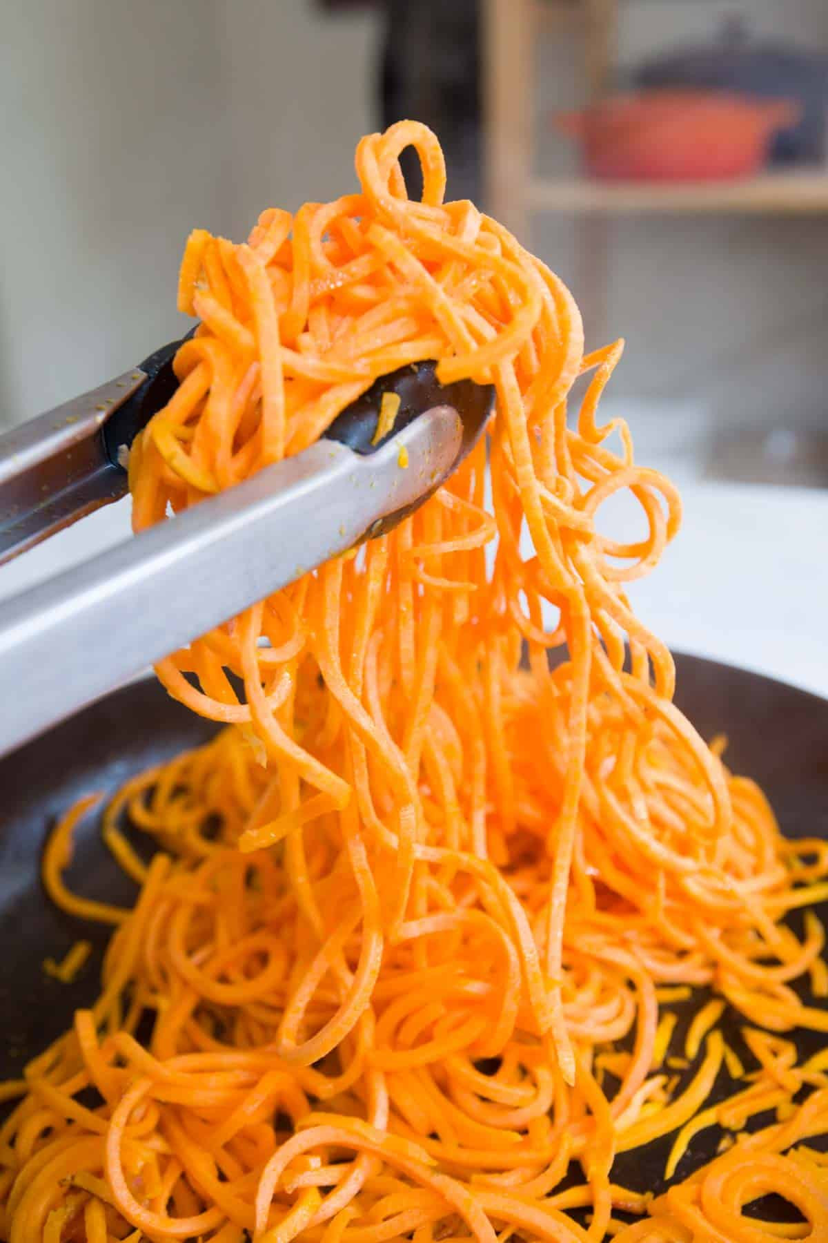 How To Cook Sweet Potato Noodles
 Creamy Avocado Lime Sweet Potato Noodles