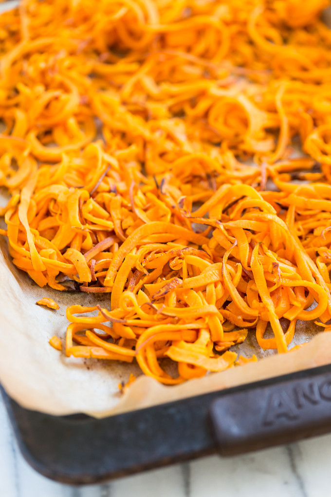 How To Cook Sweet Potato Noodles
 Simple Roasted Sweet Potato Noodles