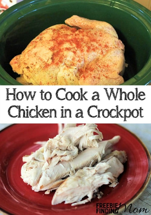 How To Cook Whole Chicken
 How to Cook a Whole Chicken in Crock Pot Tutorial