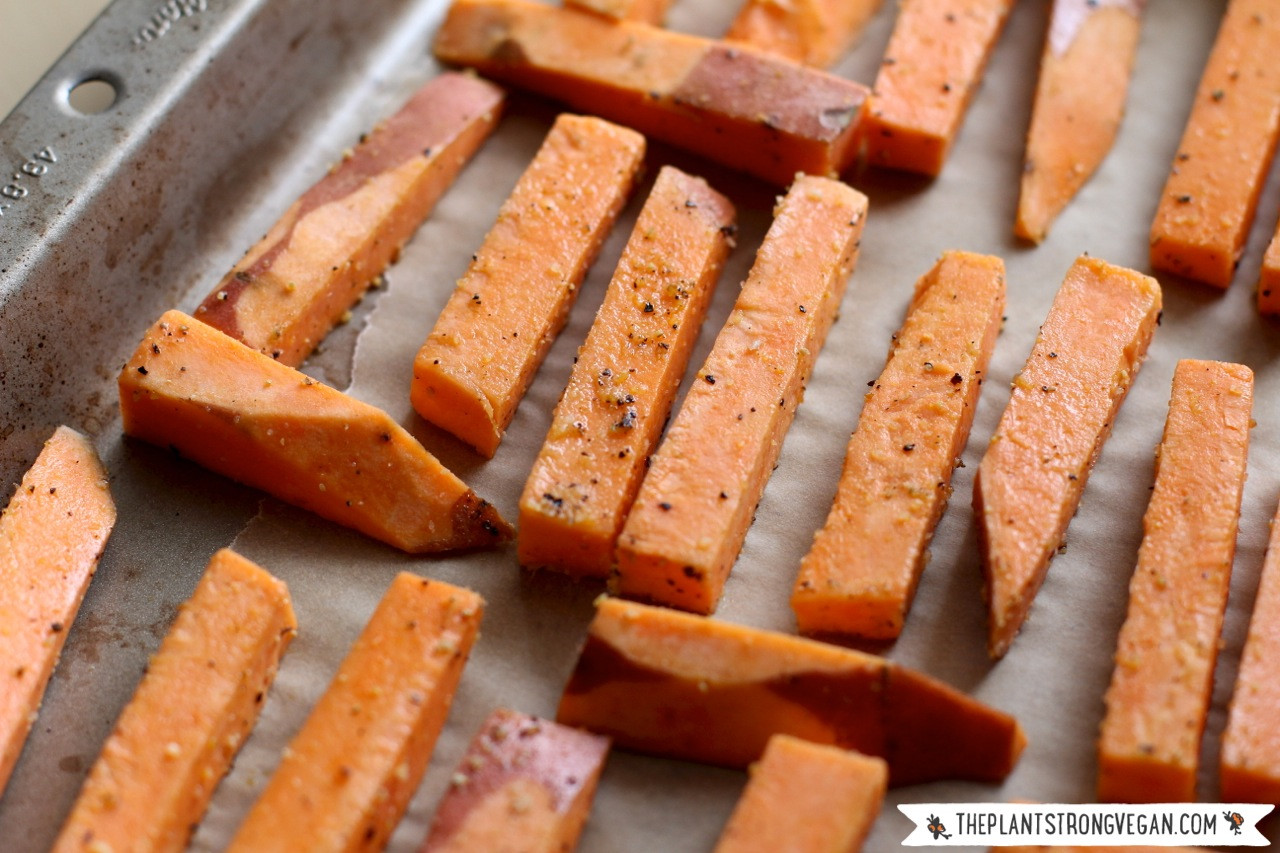 How To Cut Sweet Potato Fries
 Thick Cut Sweet Potato Fries Roasted ion Dip The