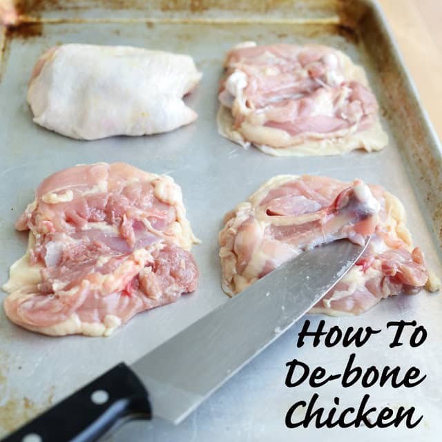 How To Debone Chicken Thighs
 How To De Bone A Chicken Thigh