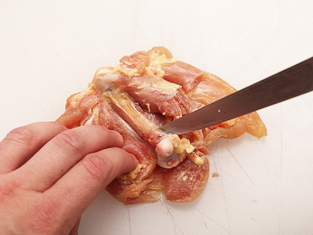 How To Debone Chicken Thighs
 Knife Skills How to Debone a Chicken Thigh