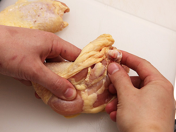 How To Debone Chicken Thighs
 Knife Skills How to Debone a Chicken Thigh